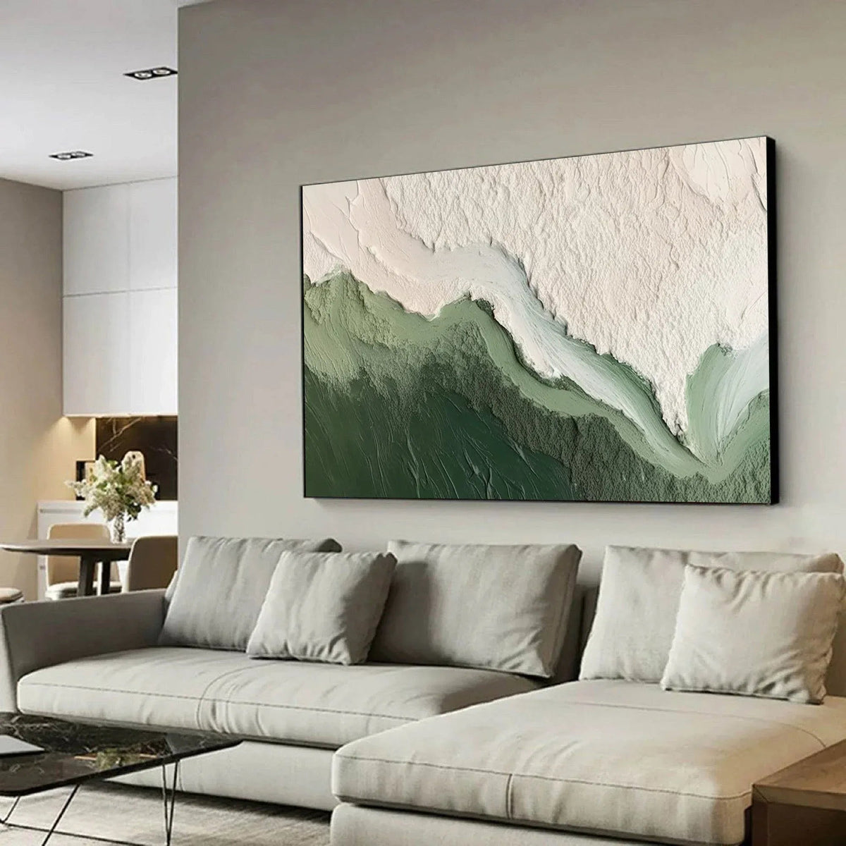 Special Payment link for Valley Vista: Textured Abstract Landscape Art - artextured