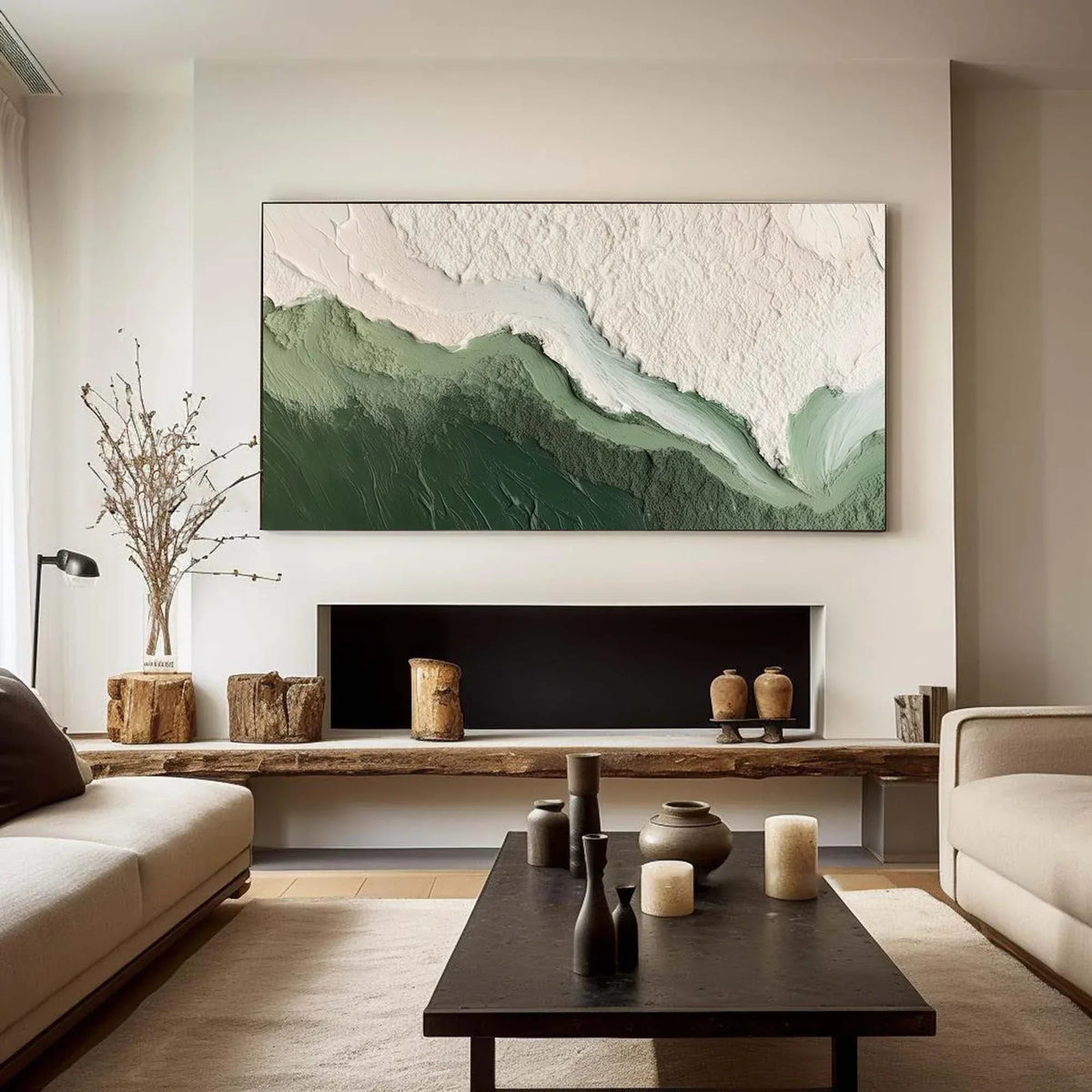 Special Payment link for Valley Vista: Textured Abstract Landscape Art - artextured