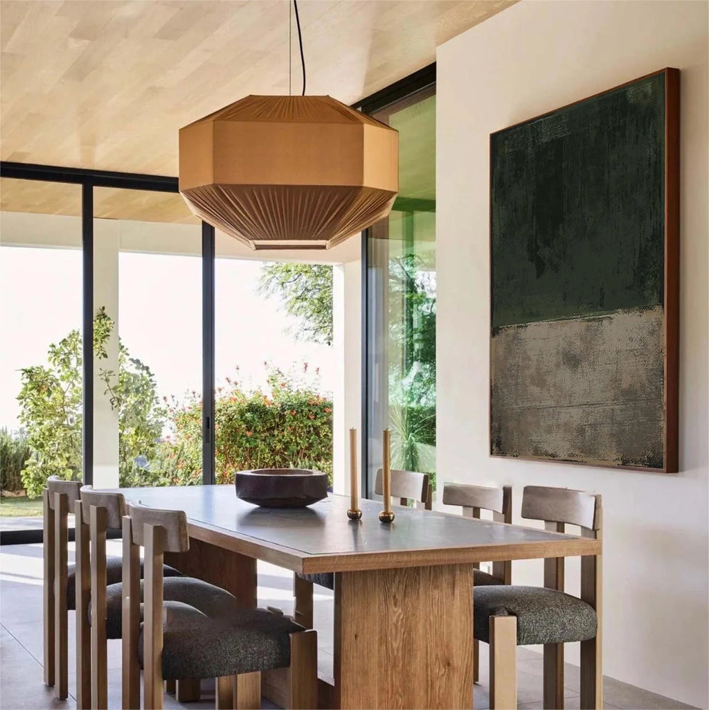 Echoes of Earth-Textured Abstract Minimalist Canvas - artextured
